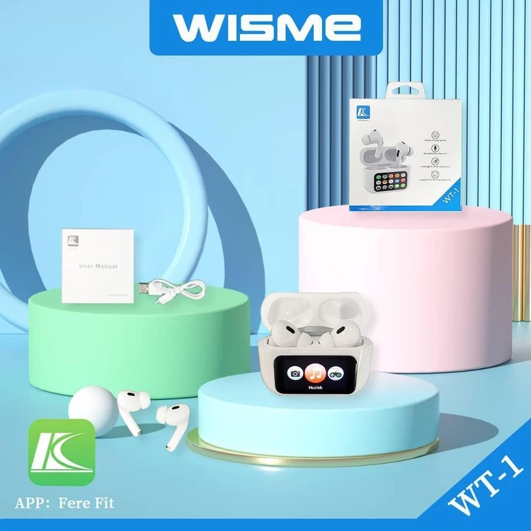 Airpod pro Wisme نمایشگر هوشمند