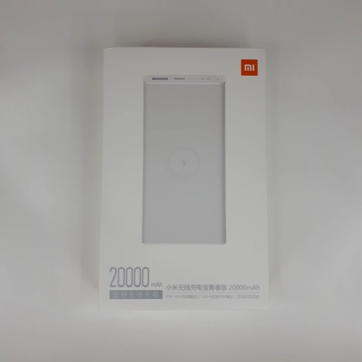 پاوربانک شیائومی مدل WPB16ZM ظرفیت ۲۰۰۰۰ میلی آمپر ساعت وایرلس